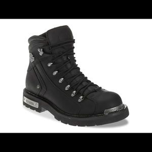 Harley-Davidson® Men's Electron Black 6.00-Inch Motorcycle Boots D96017 size 13